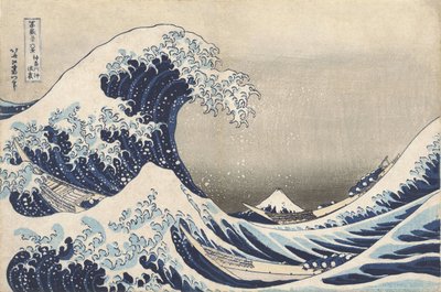 The Great Wave off Kanagawa by Katsushika Hokusai